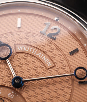 buy Kari Voutilainen Prototype Vingt-8 unique piece rare time-only dress watch with Besancon Observatory certificate from independent watchmake for sale online WATCH XCHNAGE London