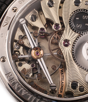buy Kari Voutilainen Prototype Vingt-8 unique piece rare time-only dress watch with Besancon Observatory certificate from independent watchmake for sale online WATCH XCHNAGE London