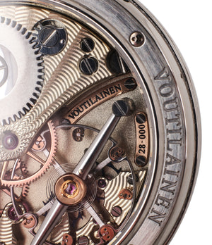 buy Kari Voutilainen Prototype Vingt-8 unique piece rare time-only dress watch with Besancon Observatory certificate from independent watchmake for sale online WATCH XCHNAGE London