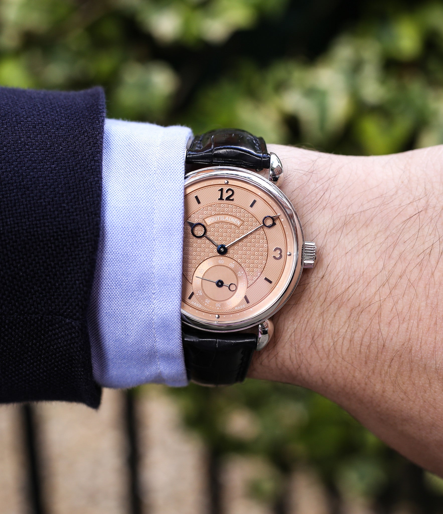 buy Kari Voutilainen Prototype Vingt-8 unique piece rare time-only dress watch with Besancon Observatory certificate from independent watchmake for sale online WATCH XCHNAGE London