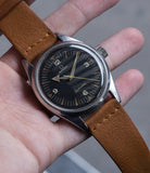 buy vintage Omega Railmaster CK 2914-1 first execution broad-arrow hands black dial antimagnetic rare watch for sale online WATCH XCHANGE London