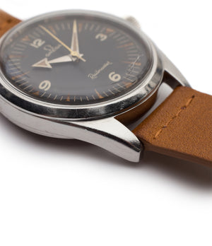 buy vintage Omega Railmaster CK 2914-1 first execution broad-arrow hands black dial antimagnetic rare watch for sale online WATCH XCHANGE London