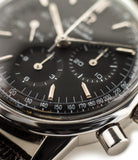 buy Omega Seamaster Chronograph 105.001 Cal. 321 rare black dial vintage steel watch for sale online WATCH XCHANGE London