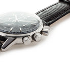 buy Omega Seamaster Chronograph 105.001 Cal. 321 rare black dial vintage steel watch for sale online WATCH XCHANGE London