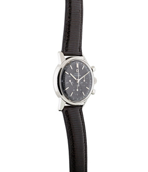 buy Omega Seamaster Chronograph 105.001 Cal. 321 rare black dial vintage steel watch for sale online WATCH XCHANGE London