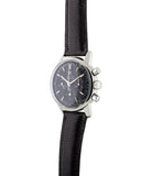 buy Omega Seamaster Chronograph 105.001 Cal. 321 rare black dial vintage steel watch for sale online WATCH XCHANGE London