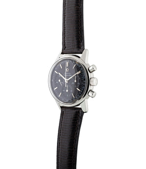buy Omega Seamaster Chronograph 105.001 Cal. 321 rare black dial vintage steel watch for sale online WATCH XCHANGE London