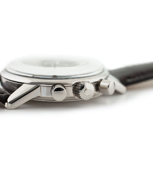 buy Omega Seamaster Chronograph 105.001 Cal. 321 rare black dial vintage steel watch for sale online WATCH XCHANGE London