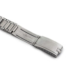 Omega 7912 flatlink bracelet with vintage Omega Speedmaster Ed White 105.003 steel chronograph watch full set for sale online at WATCH XCHANGE London
