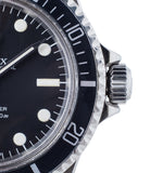 buy Rolex Submariner 5513/0 Maxi Mark III dial steel vintage dateless watch with box and papers for sale online WATCH XCHANGE London with authenticity guaranteed
