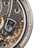hand-made rare collect watch with Becancon certificate Kari Voutilainen Observatorie rare hand-made time-only white gold watch from independent watchmaker online for sale WATCH XCHANGE London with box and papers and Grossmann curve
