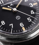 buy vintage IWC Mark 11 6B/346 British RAF military watch rare hooked 7 unrestored tritium dial for sale online WATCH XCHANGE London with authenticity guaranteed