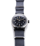 buy military IWC Mark XI 6B/346 steel black dial vintage watch at WATCH XCHANGE London for sale online