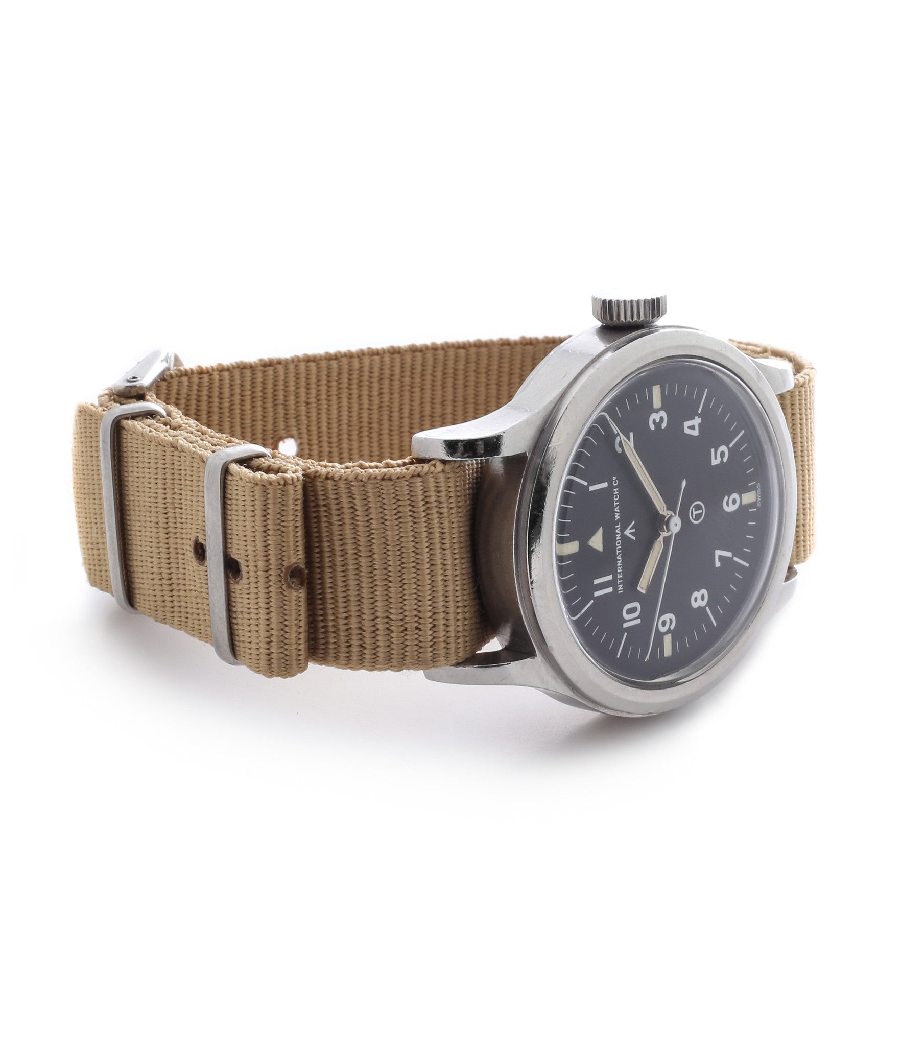 buy IWC Mark XI 6B/346 British RAF military pilot watch Cal. 89 manual-winding movement unrestored hooked 7 dial for sale online WATCH XCHANGE London with authenticity guaranteed