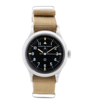 buy IWC Mark XI 6B/346 British RAF military pilot watch Cal. 89 manual-winding movement unrestored hooked 7 dial for sale online WATCH XCHANGE London with authenticity guaranteed