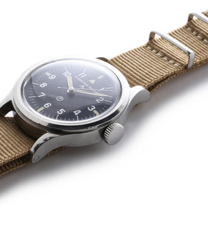 buy IWC Mark XI 6B/346 British RAF military pilot watch Cal. 89 manual-winding movement unrestored hooked 7 dial for sale online WATCH XCHANGE London with authenticity guaranteed
