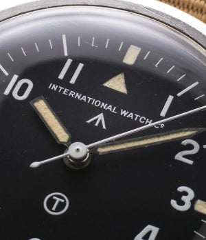 buy IWC Mark XI 6B/346 British RAF military pilot watch Cal. 89 manual-winding movement unrestored hooked 7 dial for sale online WATCH XCHANGE London with authenticity guaranteed