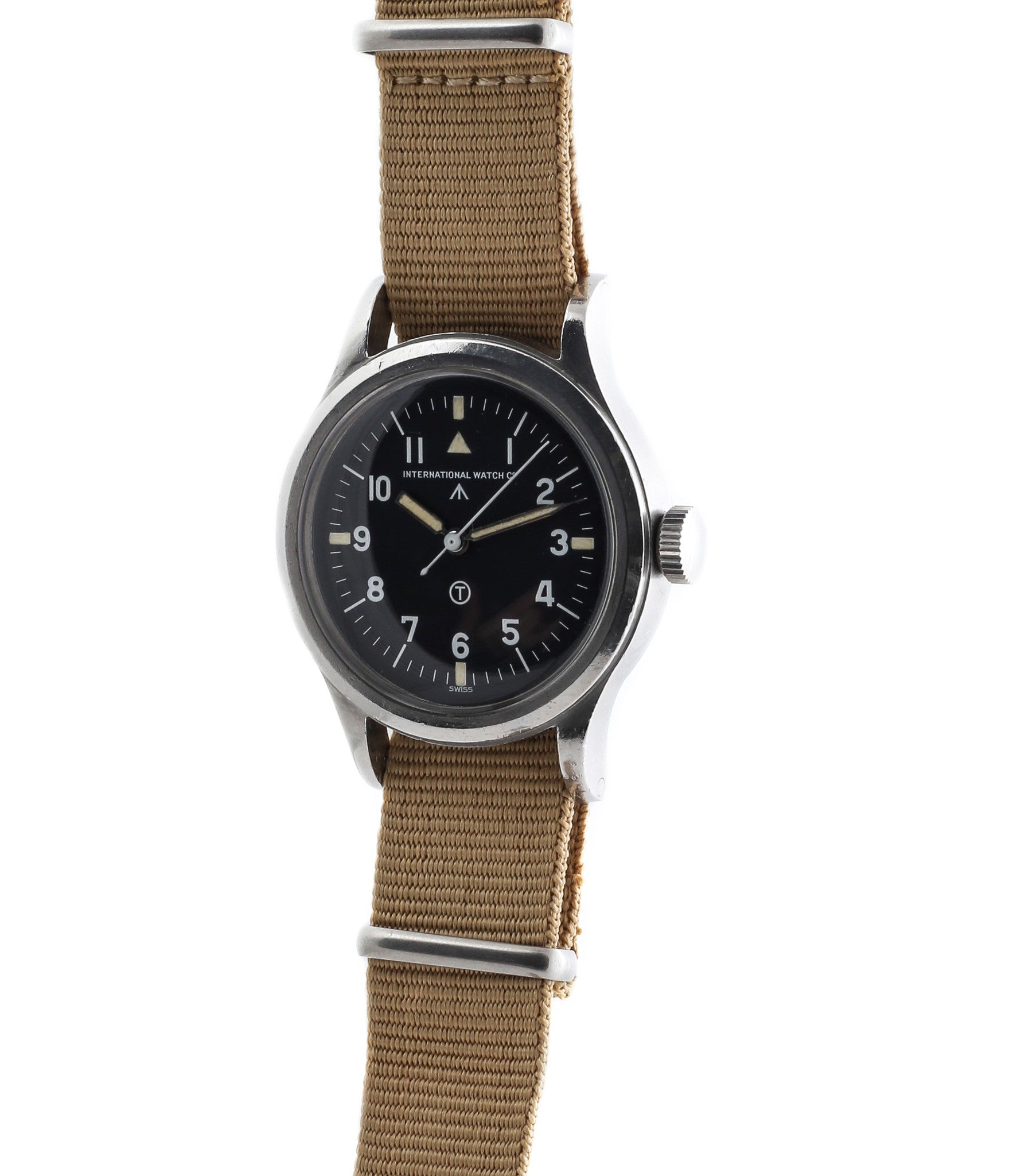 buy IWC Mark XI 6B/346 British RAF military pilot watch Cal. 89 manual-winding movement unrestored hooked 7 dial for sale online WATCH XCHANGE London with authenticity guaranteed