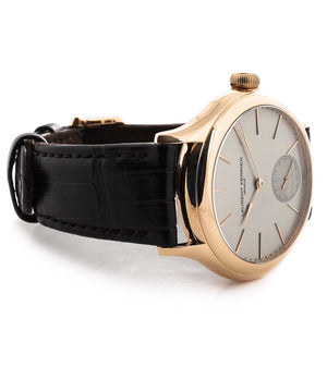 buy Laurent Ferrier Galet Micro-rotor LCF004-R rose gold silver dial independent watchmaker from WATCH XCHANGE London