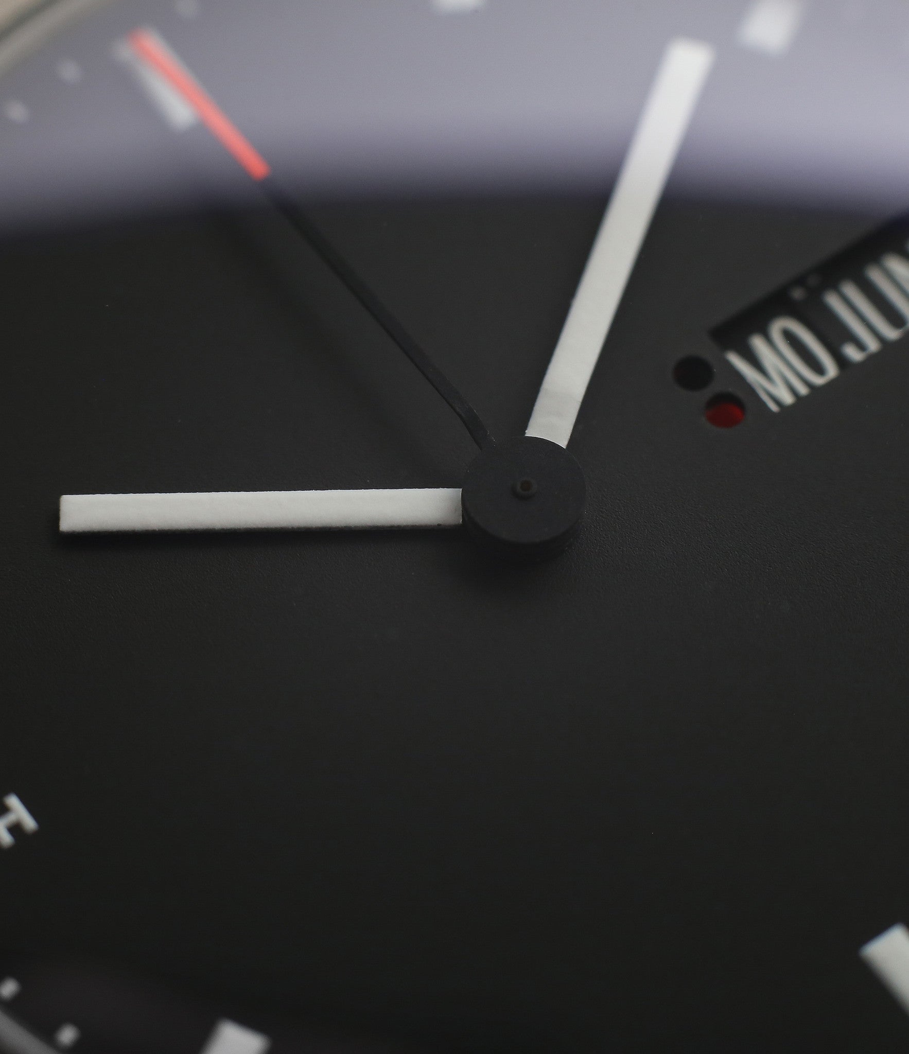 buy rare MIH titanium watch with black dial annual calendar for sale online at WATCH XCHANGE LONDON