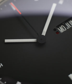 buy rare MIH titanium watch with black dial annual calendar for sale online at WATCH XCHANGE LONDON