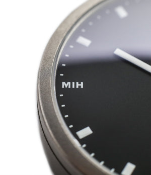 buy rare MIH titanium watch with black dial annual calendar for sale online at WATCH XCHANGE LONDON