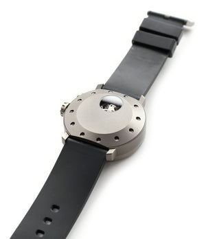 buy rare MIH titanium watch with black dial annual calendar for sale online at WATCH XCHANGE LONDON