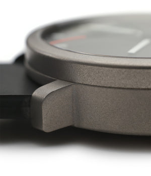 buy rare MIH titanium watch with black dial annual calendar for sale online at WATCH XCHANGE LONDON