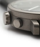 buy rare MIH titanium watch with black dial annual calendar for sale online at WATCH XCHANGE LONDON
