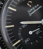 buy vintage Omega Speedmaster Pre-Professional Ed White ST 105.003-65 steel Cal. 321 manual-winding column-wheel chronograph watch with archive extracts for sale at WATCH XCHANGE London