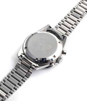 buy vintage Omega Speedmaster Pre-Professional Ed White ST 105.003-65 steel Cal. 321 manual-winding column-wheel chronograph watch with archive extracts for sale at WATCH XCHANGE London