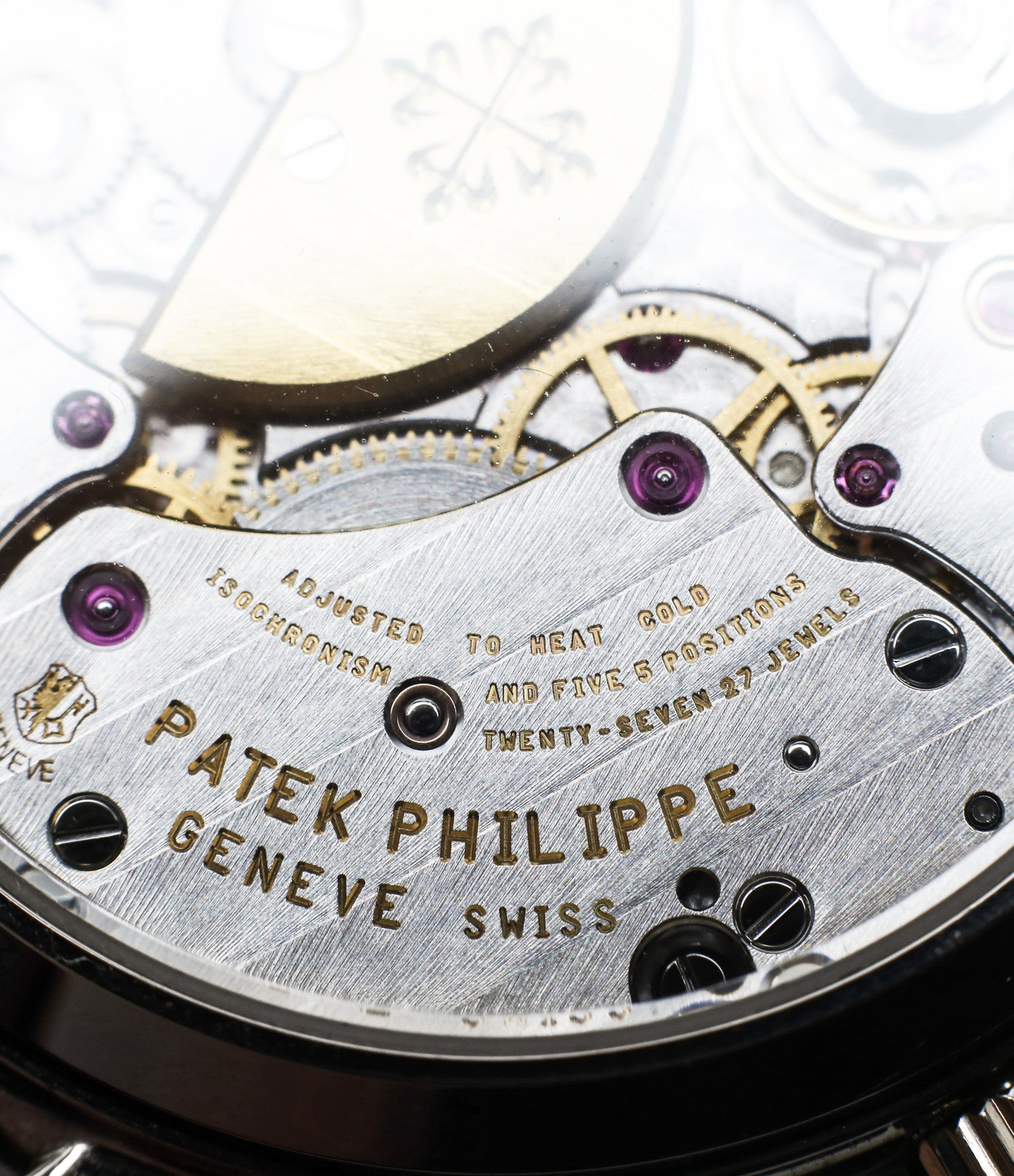 bridge Genevian stripes buy rare Patek Philippe Perpetual Calendar 3940G moonphase white gold watch full set at A Collected Man