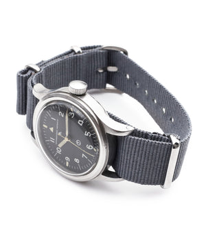 buy vintage IWC Mark XI RAF-issued British military pilot watch 6B/346 steel Cal. 89 manual-winding at WATCH XCHANGE London