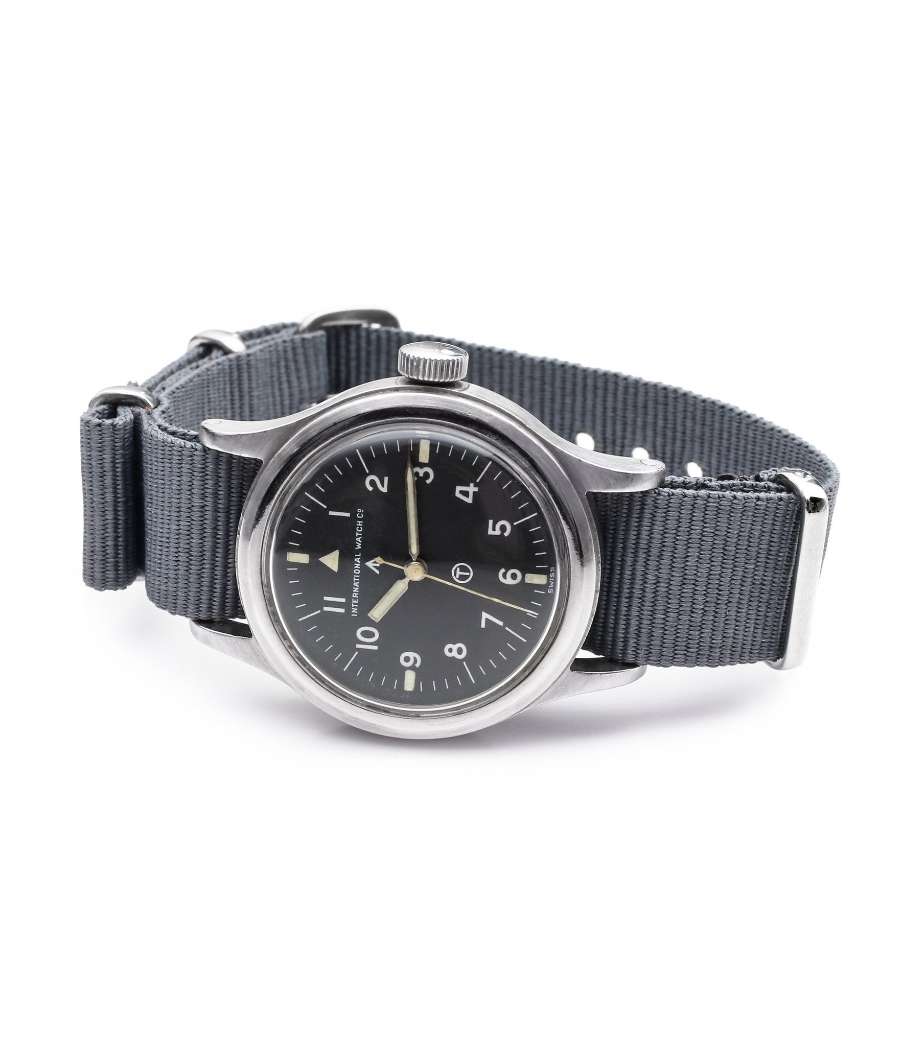 buy vintage IWC Mark XI RAF-issued British military pilot watch 6B/346 steel Cal. 89 manual-winding at WATCH XCHANGE London