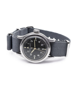 buy vintage IWC Mark XI RAF-issued British military pilot watch 6B/346 steel Cal. 89 manual-winding at WATCH XCHANGE London