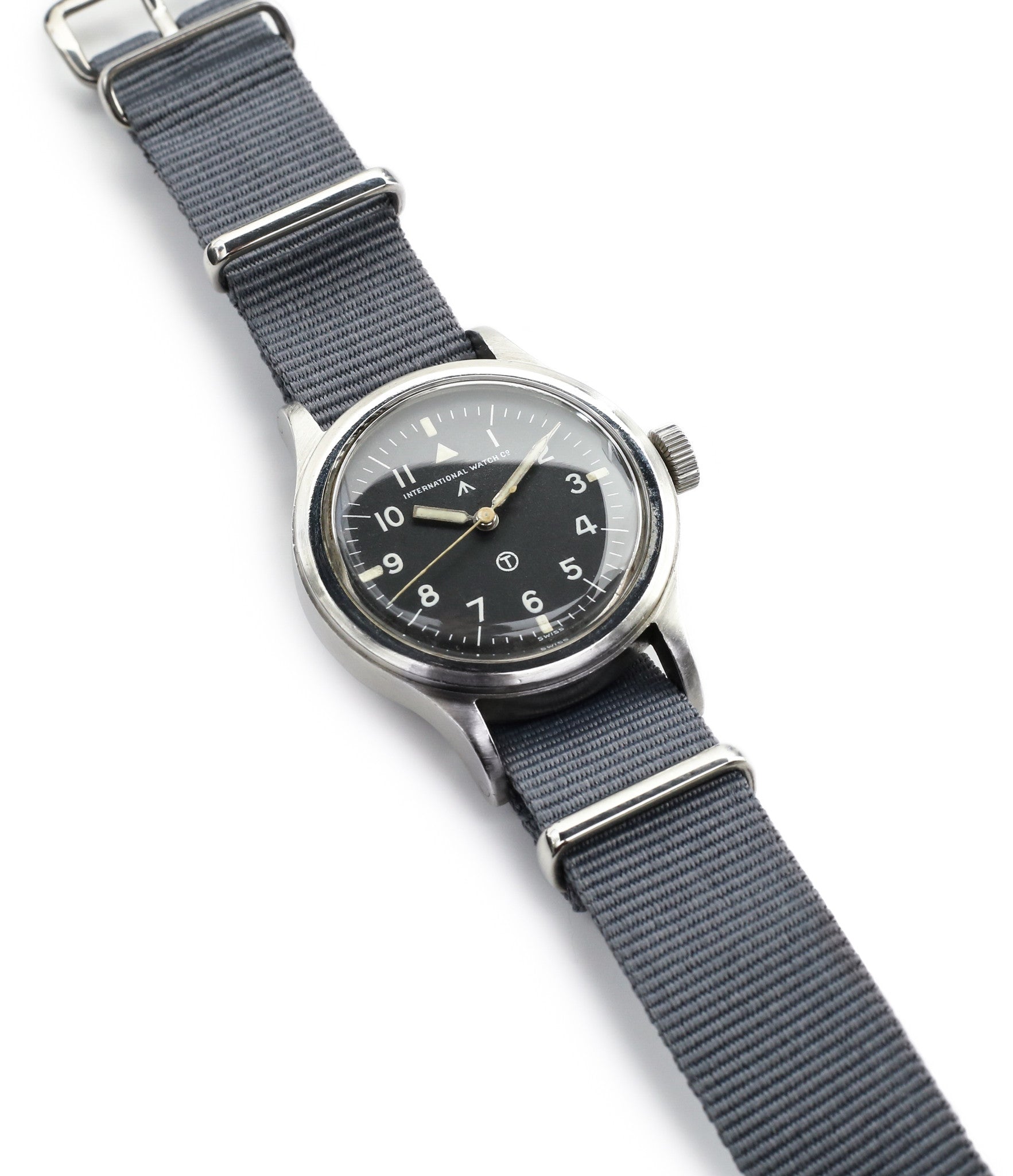 buy vintage IWC Mark XI RAF-issued British military pilot watch 6B/346 steel Cal. 89 manual-winding at WATCH XCHANGE London