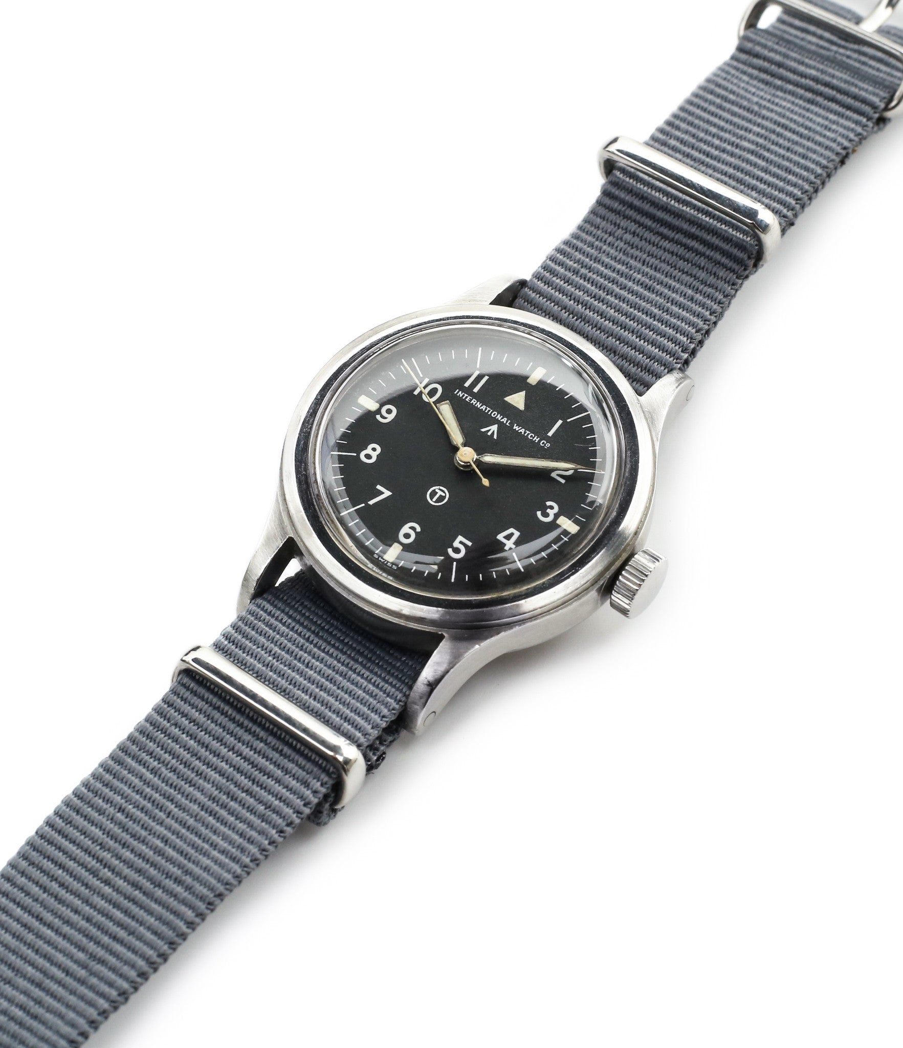 buy vintage IWC Mark XI RAF-issued British military pilot watch 6B/346 steel Cal. 89 manual-winding at WATCH XCHANGE London