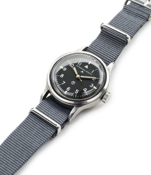buy vintage IWC Mark XI RAF-issued British military pilot watch 6B/346 steel Cal. 89 manual-winding at WATCH XCHANGE London