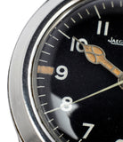 unrestored dial buy vintage Jaeger-LeCoultre Mark XI RAF military pilot watch 6B/346 unrestored dial cathedral hands at WATCH XCHANGE LONDON military watch online specialist