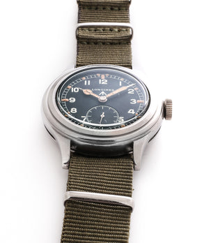 buy vintage Longines W.W.W. Dirty Dozen British MoD-issued military watch F 4724 steel chronometer-graded watch for sale online WATCH XCHANGE London with authenticity guaranteed