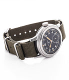 buy vintage Longines W.W.W. Dirty Dozen British MoD-issued military watch F 4724 steel chronometer-graded watch for sale online WATCH XCHANGE London with authenticity guaranteed