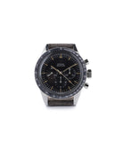 buy vintage Omega Speedmaster Pre-Professional Ed White ST 105.003 steel manual-winding chronograph watch black dial at WATCH XCHANGE LONDON