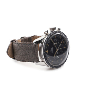buy vintage Omega Speedmaster Pre-Professional Ed White ST 105.003 steel manual-winding chronograph watch black dial at WATCH XCHANGE LONDON