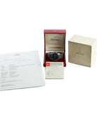 full set original warranty buy vintage Omega Speedmaster Pre-Professional Ed White ST 105.003 steel manual-winding chronograph watch black dial at WATCH XCHANGE LONDON