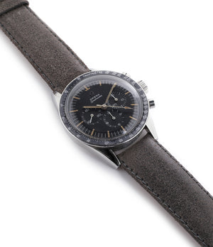 buy vintage Omega Speedmaster Pre-Professional Ed White ST 105.003 steel manual-winding chronograph watch black dial at WATCH XCHANGE LONDON