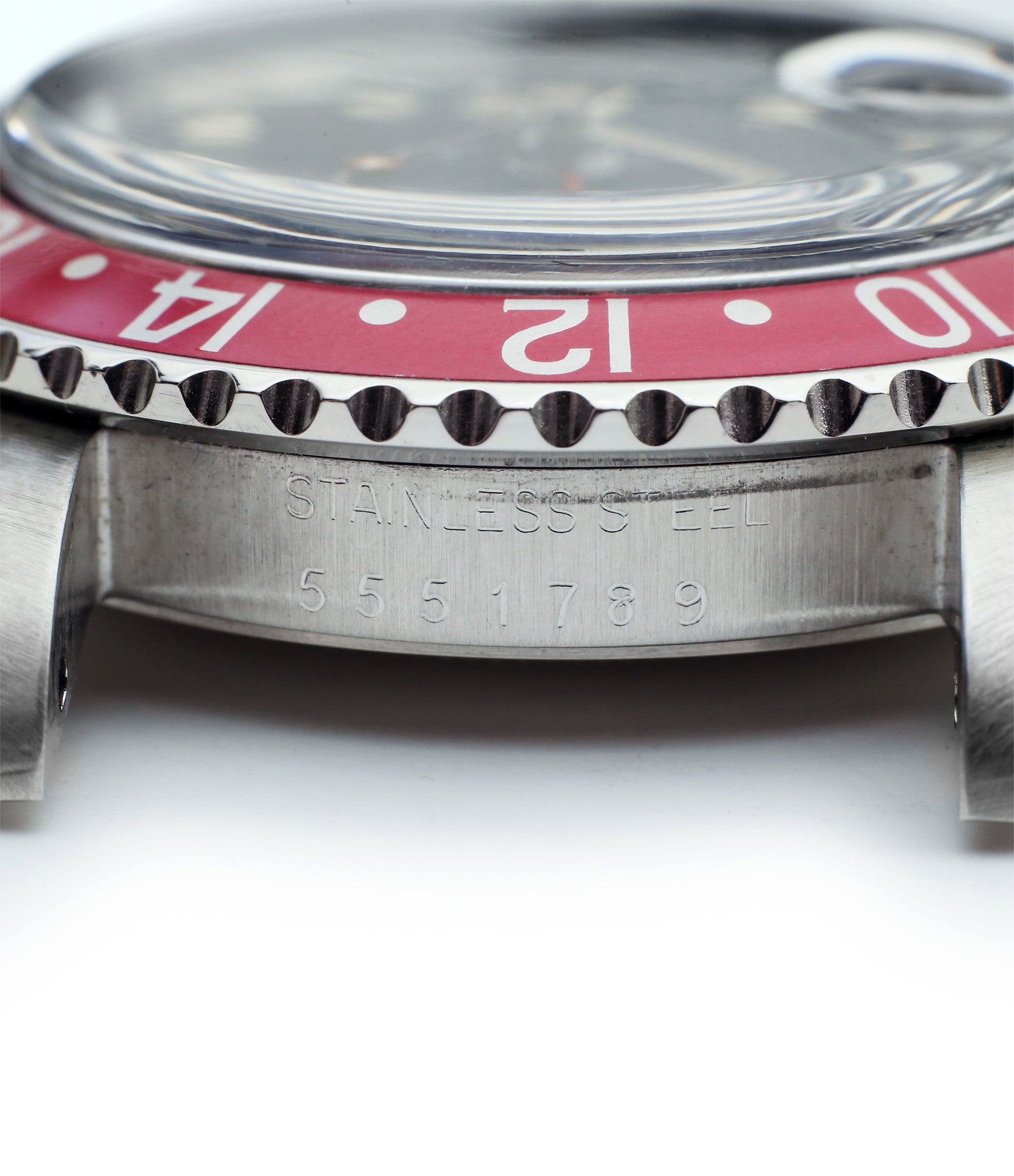 buy vintage Rolex GMT master 1675 steel watch Pepsi bezel rare full set chronometer for sale from online WATCH XCHANGE London
