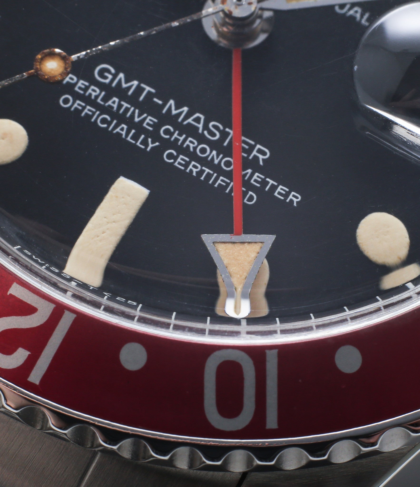 buy vintage Rolex GMT master 1675 steel watch Pepsi bezel rare full set chronometer for sale from online WATCH XCHANGE London