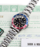 full set vintage Rolex GMT master 1675 steel watch Pepsi bezel rare full set chronometer for sale from online WATCH XCHANGE London