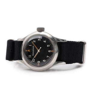 buy Australian Air Force RAAF Jaeger-LeCoultre Mark 11 vintage military pilot watch G6B/346 watch for sale online at A Collected Man London vintage military watch specialist